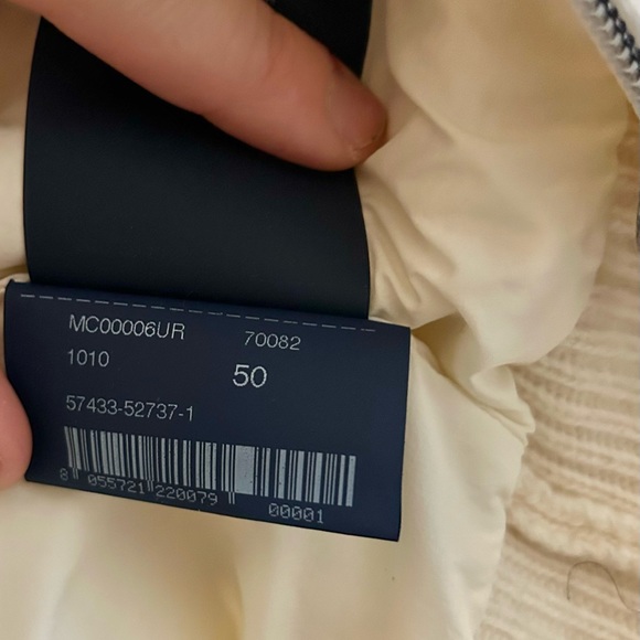 Herno Resort Men's Wool Intarsia Knit Full Zip Bomber Sweater | IT Size 50 - Picture 9 of 10